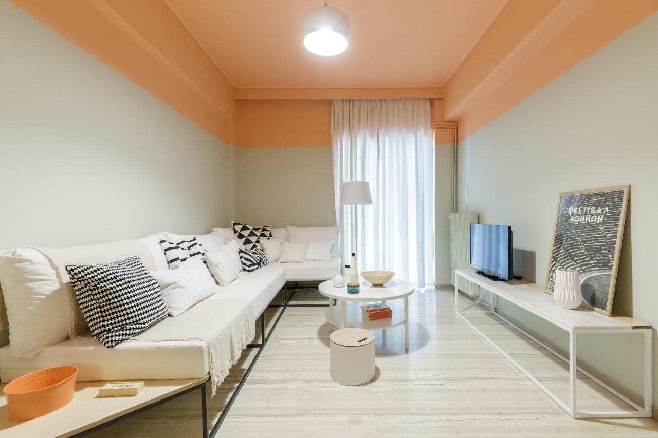 Elegant Coral Apartment Athens Luaran gambar