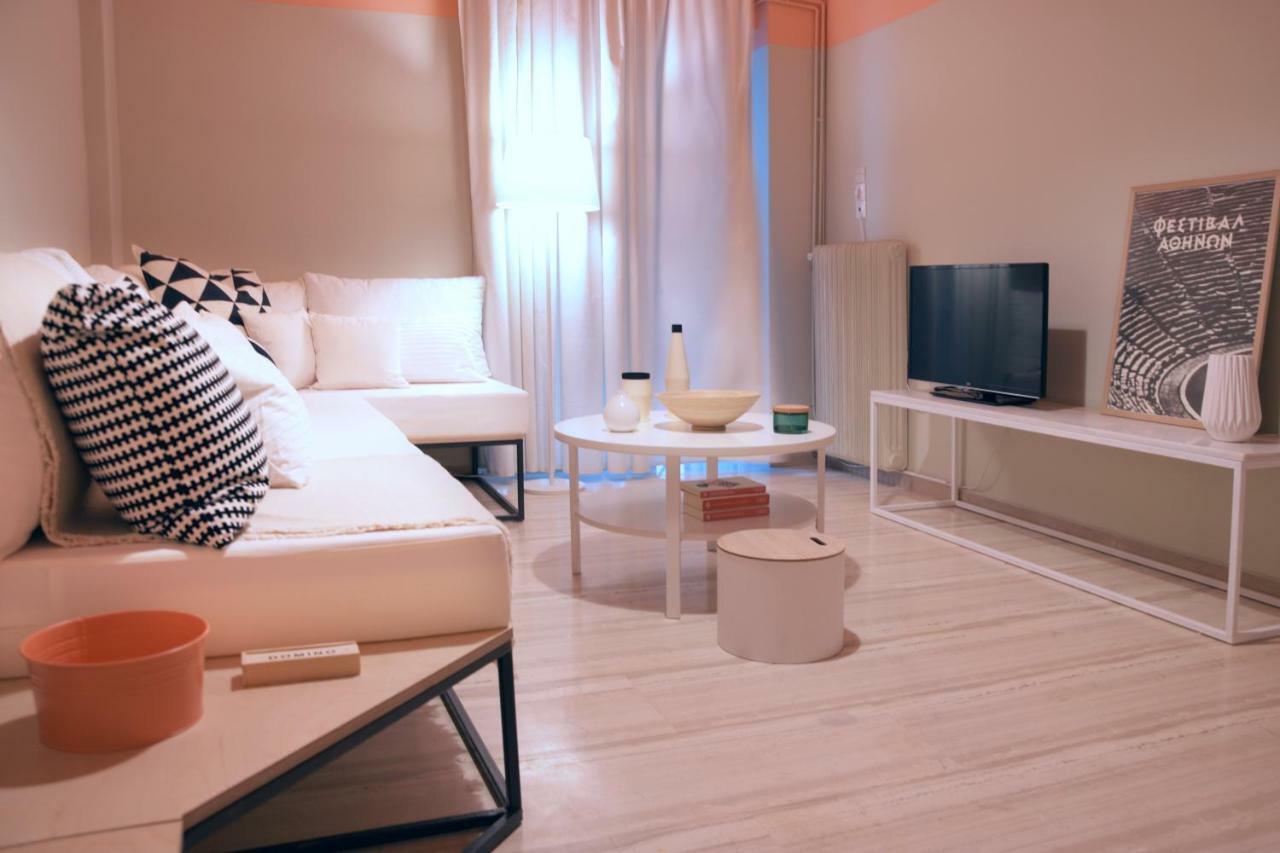 Elegant Coral Apartment Athens Luaran gambar